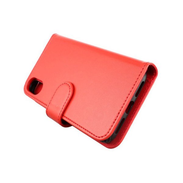 iPhone X/iPhone Xs Kotelo Detachable Wallet Case Punainen