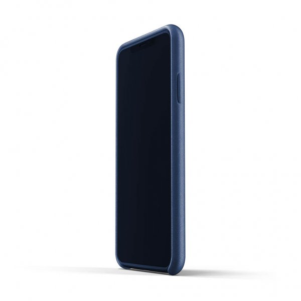 iPhone Xs Max Kuori Full Leather Case Musta