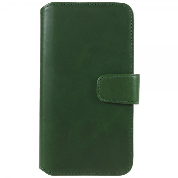 Samsung Galaxy S22 Kotelo Essential Leather Juniper Green
