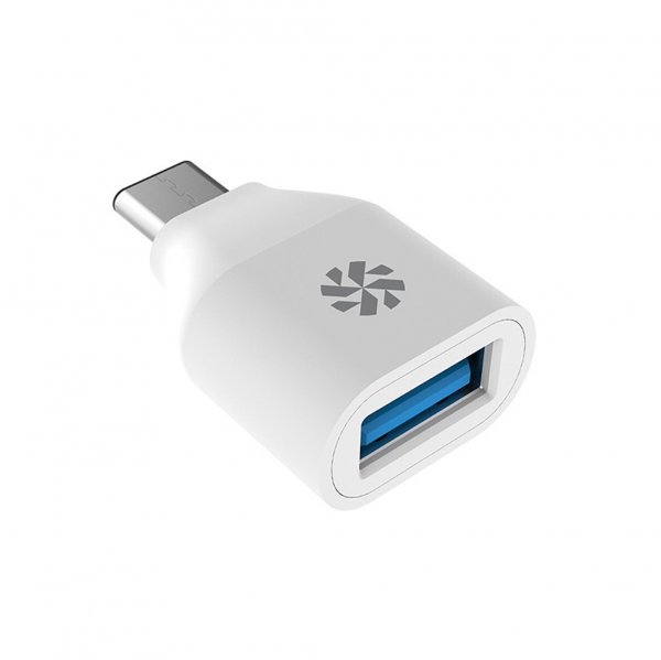 USB C että USB 3.0 Mini-adapteri Harmaa