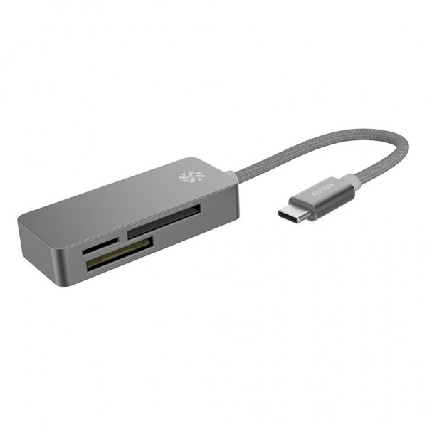 Premium USB-C että SD Card Reader Space Grey