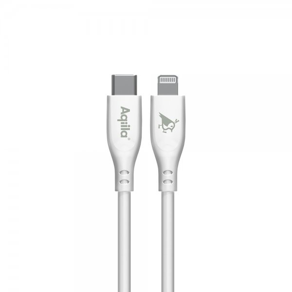 Kaapeli Cablebird CS21 USB-C/Lightning 60W 1m Valkoinen