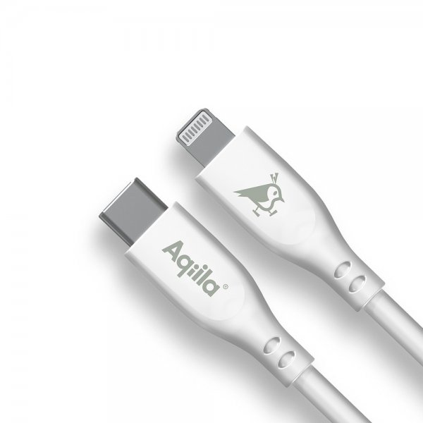 Kaapeli Cablebird CS22 USB-C/Lightning 60W 2m Valkoinen