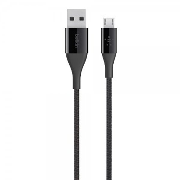 Kaapeli DuraTek Micro-USB USB-A 1.2 m Musta