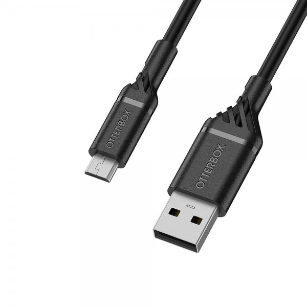 Kaapeli Micro-USB/USB-A 2m Musta