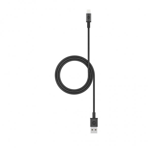Kaapeli USB-A/Lightning 1m Musta