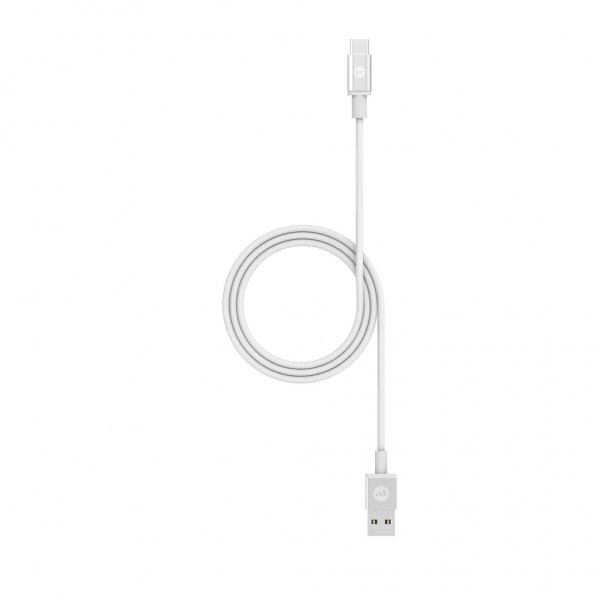 Kaapeli USB-A/USB-C 1m Valkoinen