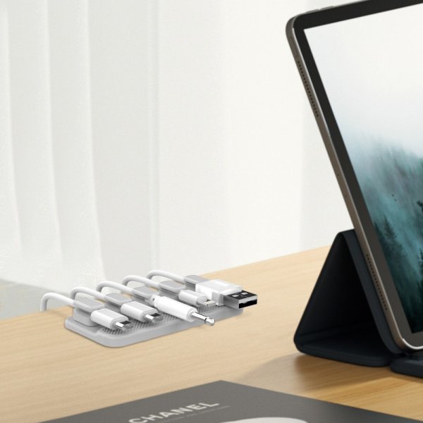 Kaapelipidike WG104 Magnetisk Harmaa