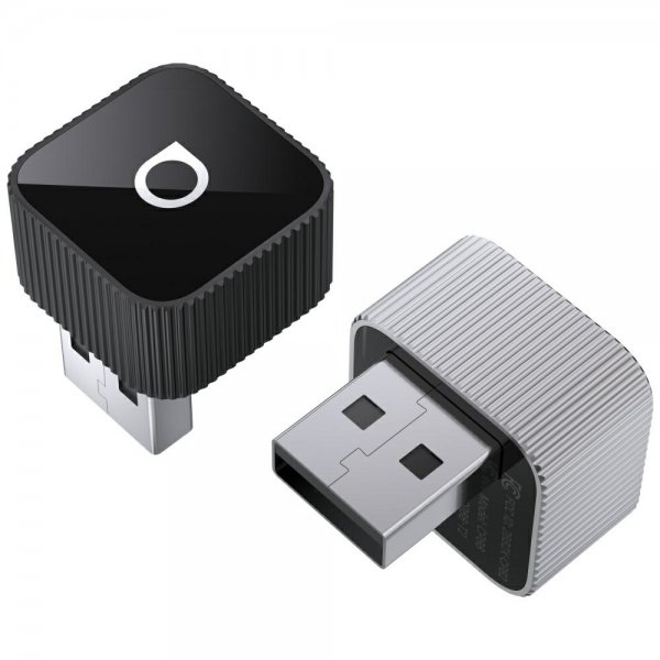 Mini Cube langaton CarPlay/Android Auto -sovitin, musta
