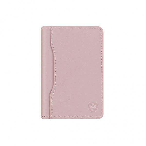 Korttipidike Card Wallet Snap Vaaleanpunainen