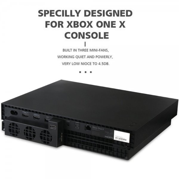 Jäähdytysfani Xbox One X:lle