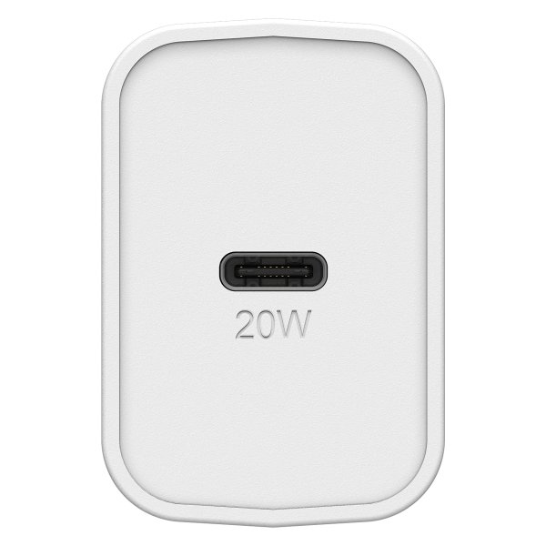 Laturi 20W USB-C PD Cloud Dust White