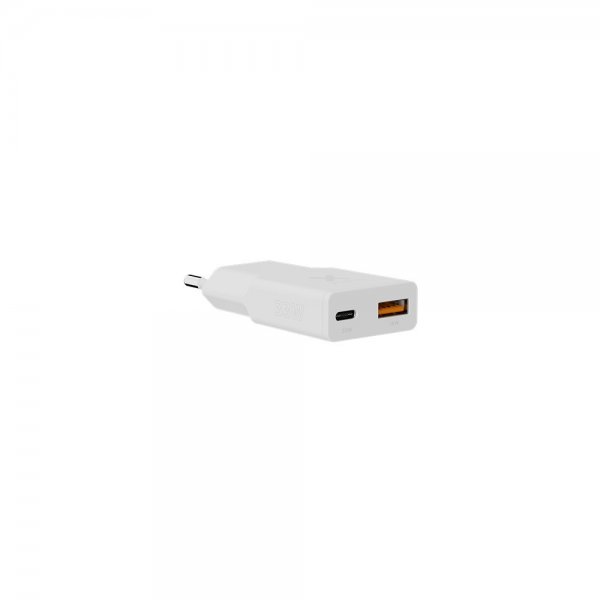 Laturi Go2 SlimLine 33W USB-C/USB-A Valkoinen