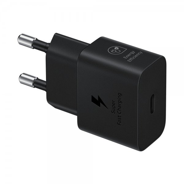 Original Laturi Kaapelilla 25W Power Adapter Musta