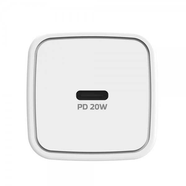 Laturi USB-C-kaapelilla TC1C20WTYPEC 20W Valkoinen