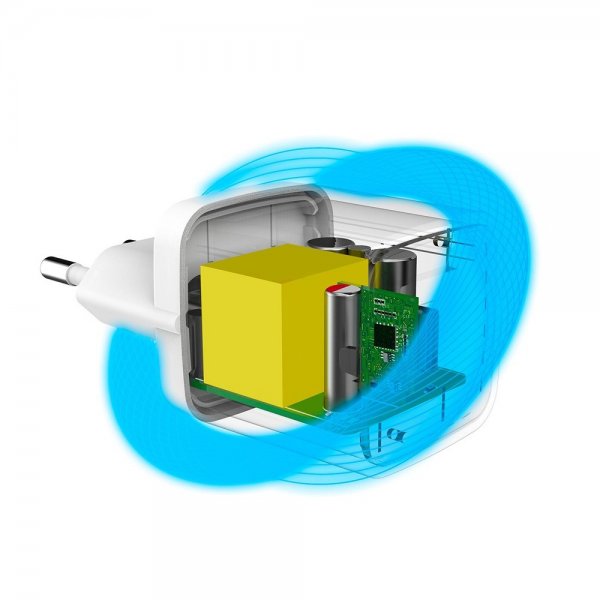 Laturi USB-C-kaapelilla TC1C20WTYPEC 20W Valkoinen