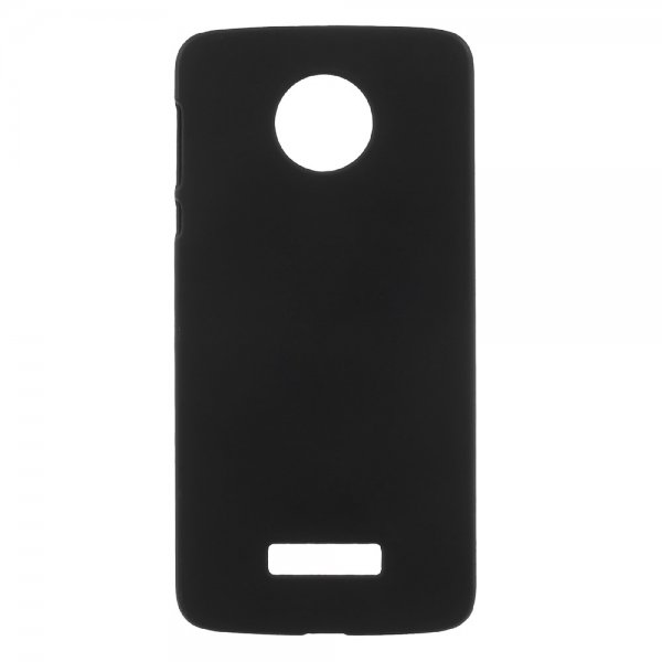 Motorola Moto X4 Kuori Kumipintainen Kovamuovi Musta