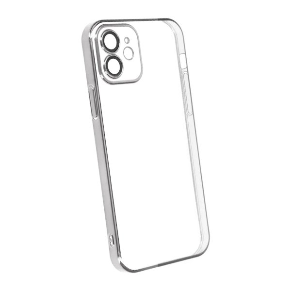 iPhone 11 Kuori Kimalle Läpinäkyvä Iskunkestävä Hopea