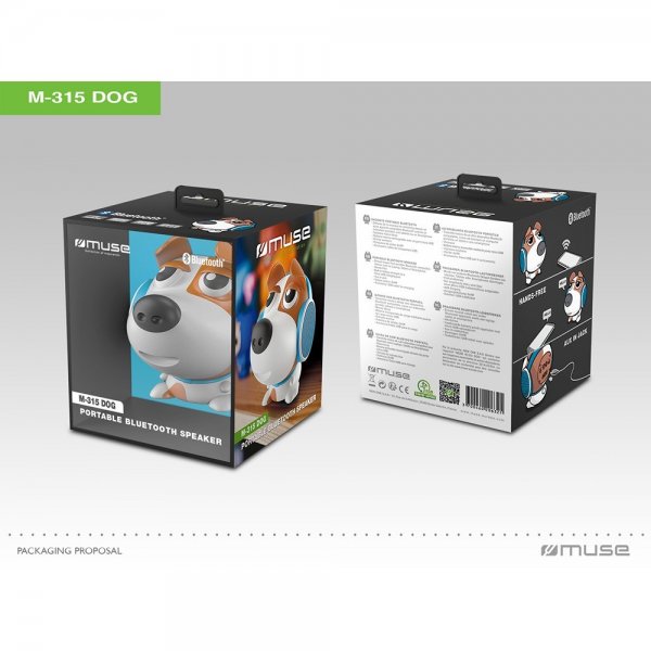 Kaiutin M-315 DOG Portable Bluetooth Speaker