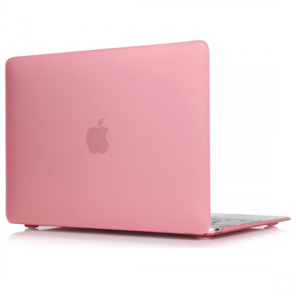 MacBook Air 13 (A1932. A2179. A2337) Suojakuori Huurrettu Läpinäkyvä Vaaleanpunainen