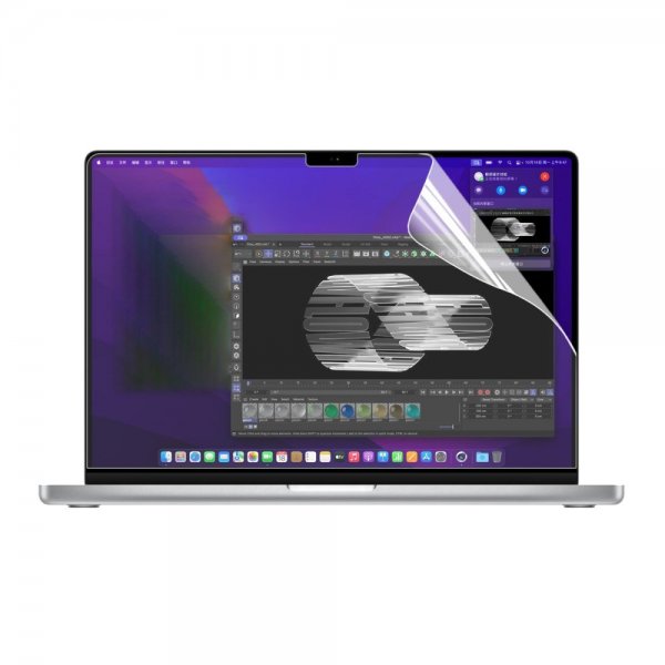 MacBook Pro 16 (A2485) Näytönsuoja Muovikalvo Anti-glare