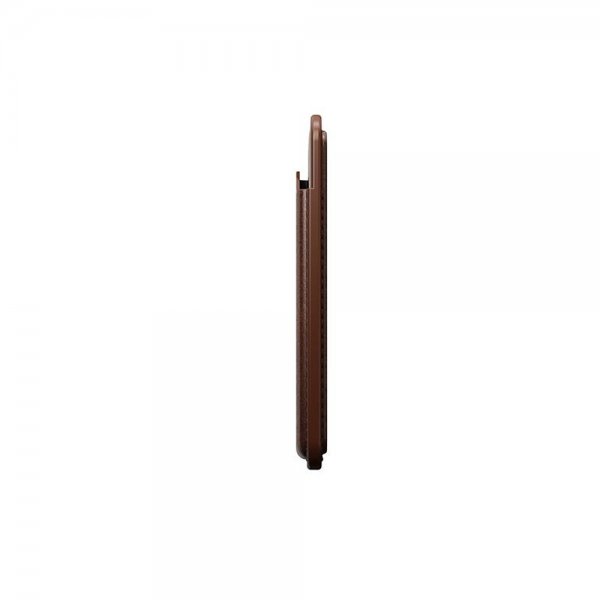 MagSafe Korttipidike Leather Mag Wallet Find My Tracking Ruskea