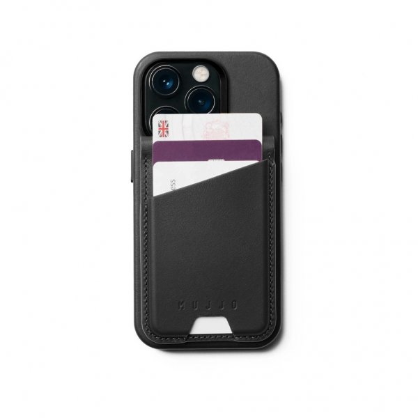 Korttipidike MagSafe Wallet Stand Musta