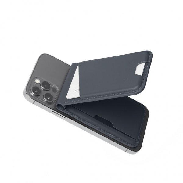 MagSafe Korttipidike Wallet Stand Basalt