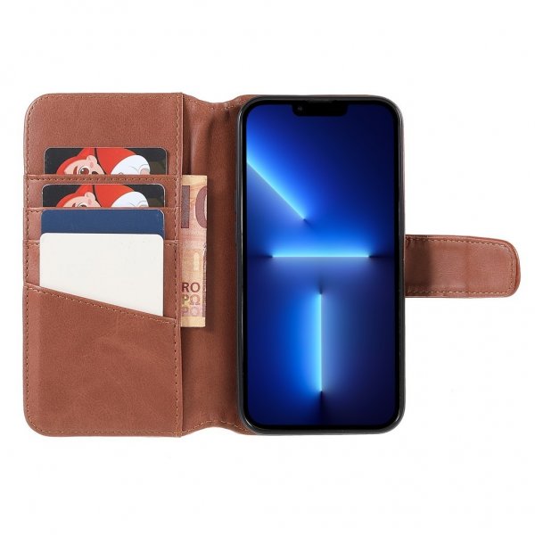iPhone 14 Pro Kotelo Essential Leather Maple Brown