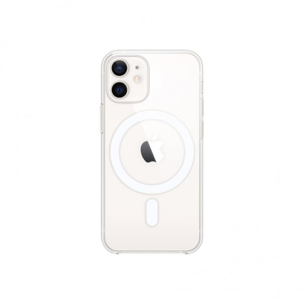 Original iPhone 12 Mini Kuori Clear Case MagSafe Läpinäkyvä Kirkas