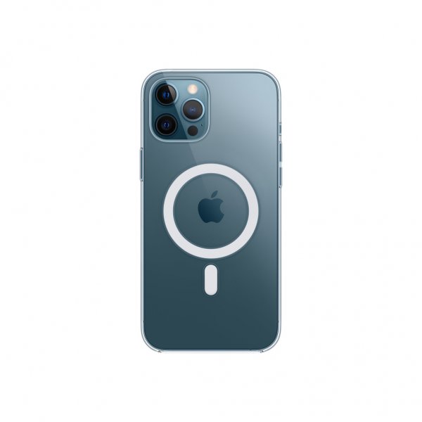 Original iPhone 12 Pro Max Kuori Clear Case MagSafe Läpinäkyvä Kirkas