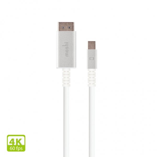 Mini DisplayPort - DisplayPort kabel 1.5 m Valkoinen