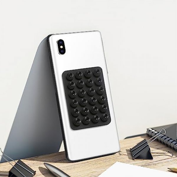 Pidike Kännykkäteline Imukuppi Punainen