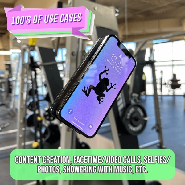 Pidike Kännykkäteline Imukuppi Punainen