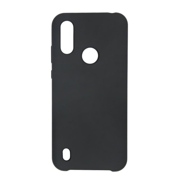 Motorola Moto E6s Kuori Silikoni Musta