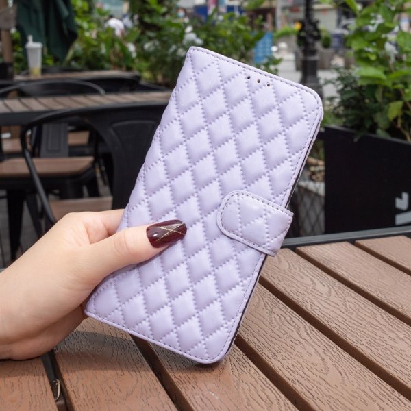 Motorola Moto G62 5G Kotelo Neljäkäskuvio Violetti