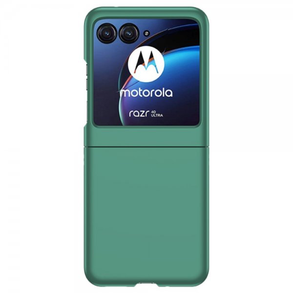 Motorola Razr 40 Ultra Kuori Ultra Thin Tummanvihreä