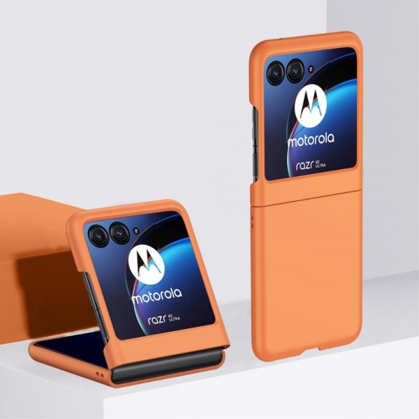 Motorola Razr 40 Ultra Kuori Ultra Thin Oranssi