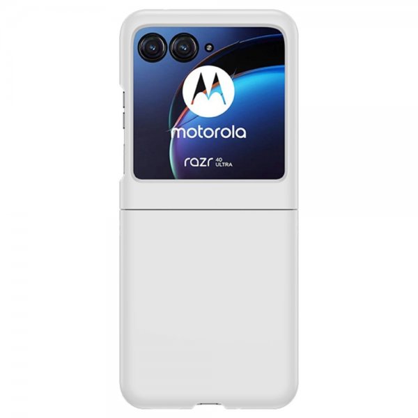 Motorola Razr 40 Ultra Kuori Ultra Thin Valkoinen