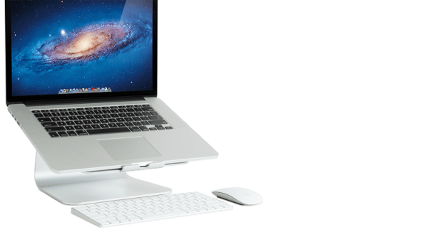 mStand360 Laptop Stand Swivel Base Space Grey