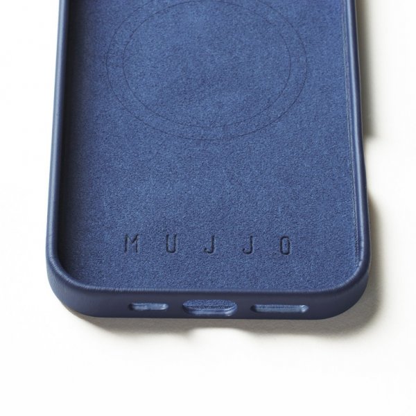 iPhone 16 Pro Max Kuori Full Leather Case Monaco Blue