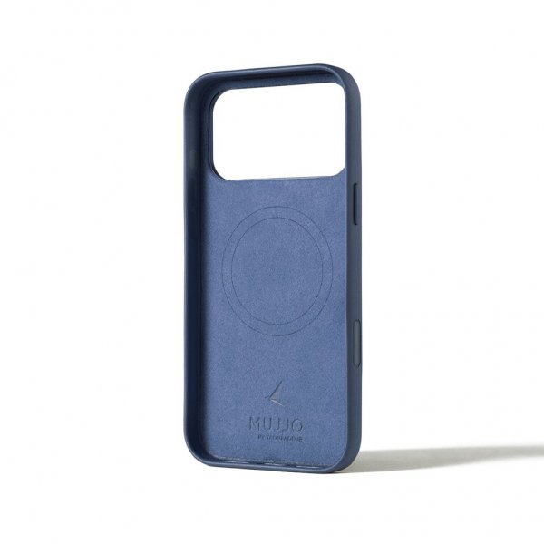 iPhone 17 Pro Max Kuori Full Leather Case MagSafe Monaco Blue