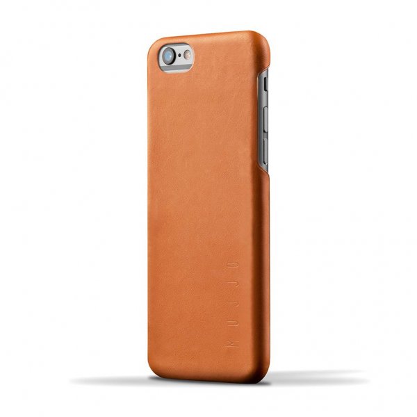 iPhone 6/6S Kuori Full Leather Case Tan
