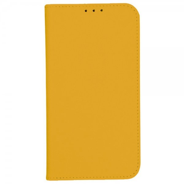 Nokia G42 Kotelo Korttitaskulla Flip Keltainen