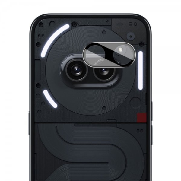 Nothing Phone (2a) Kameran suoja Karkaistua Lasia Musta