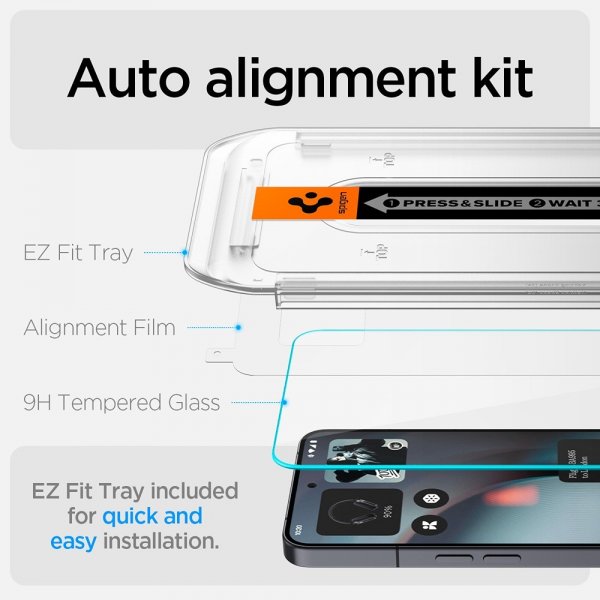 Nothing Phone 3 Näytönsuoja GLAS.tR EZ Fit 2-pakkaus