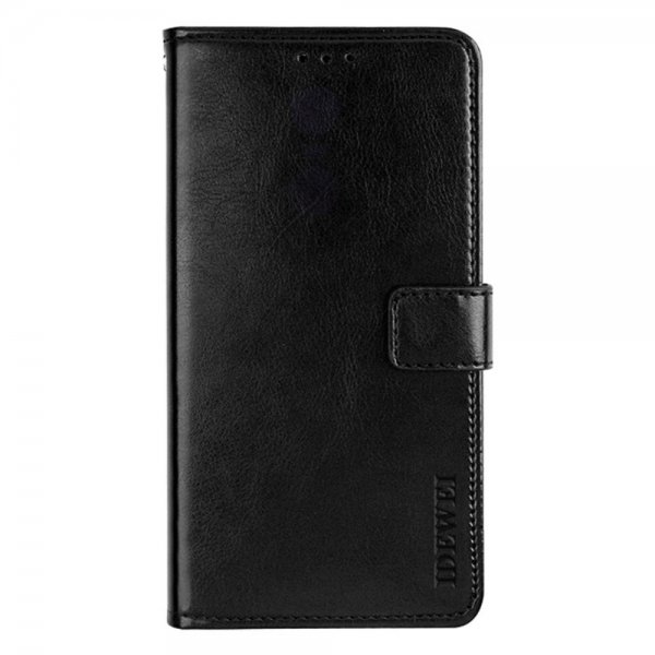 OnePlus 10 Pro Kotelo Nahkarakenne Musta