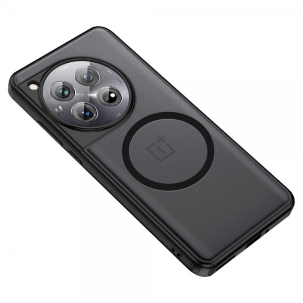 OnePlus 12 Kuori MagSafe Läpinäkyvä Musta
