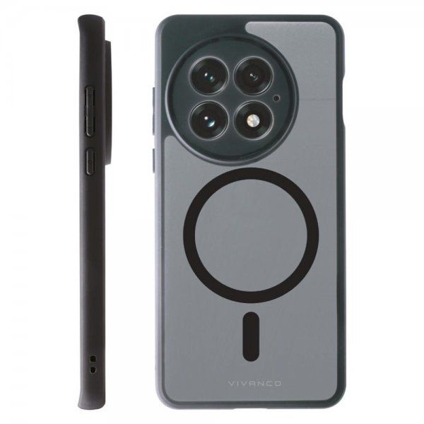 OnePlus 13 Kuori Mag Pro Läpinäkyvä Musta