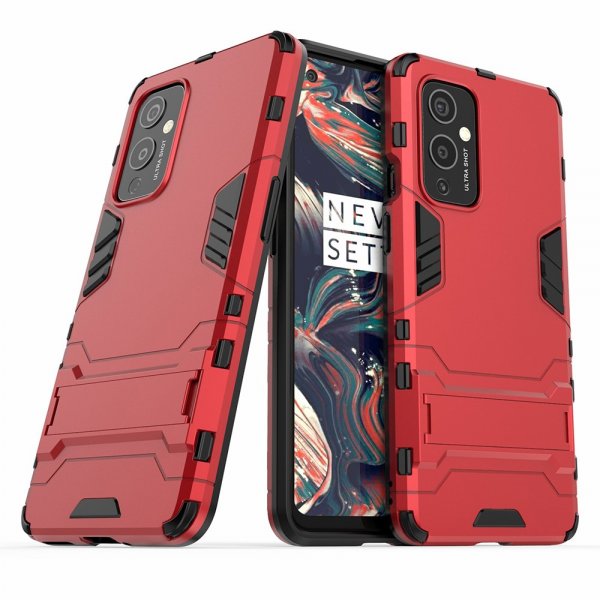OnePlus 9 Kuori Armor Telinetoiminto Punainen